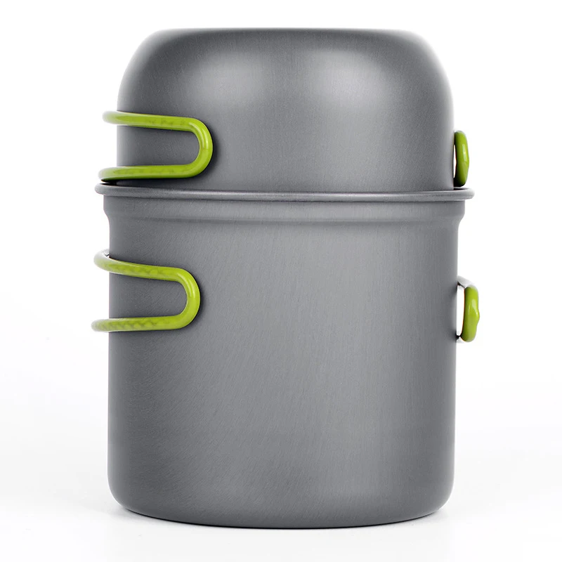 Посуда для кемпинга горшок набор приготовления пищи на открытом воздухе