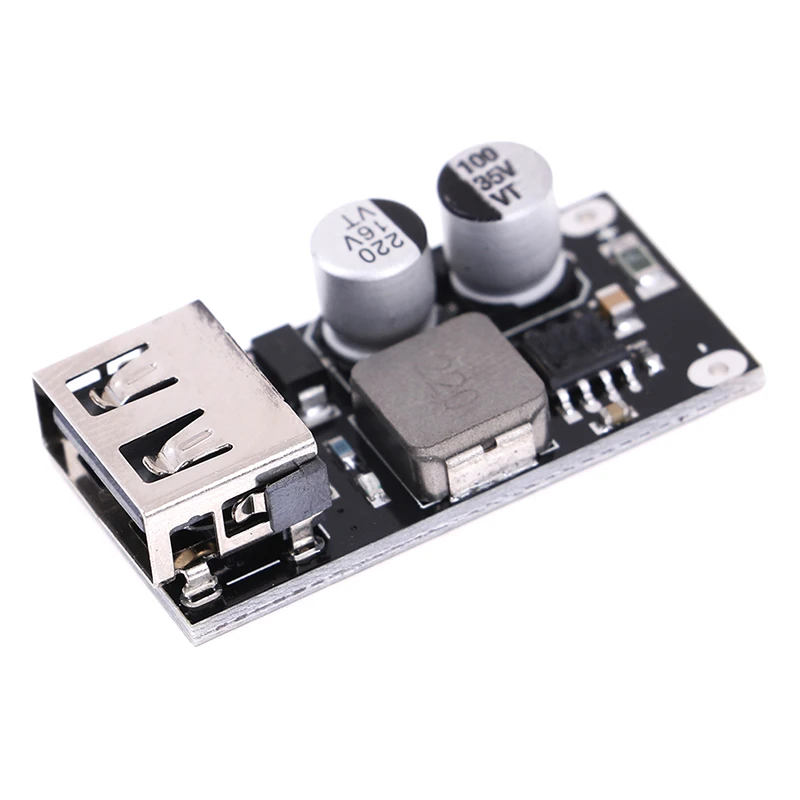 USB QC3.0 QC2.0 DC-DC Buck Converter Charging Step Down Module 6-32V 9V 12V 24V To Fast Quick Charger Circuit Board 3V 5V | Инструменты