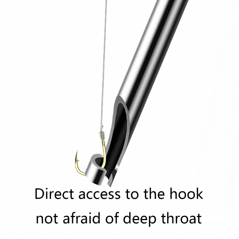 

Stainless Steel Fishing Hook Remover with Aluminum Handle Tackle Safety Decoupler Extractor Fishhook Disgorger