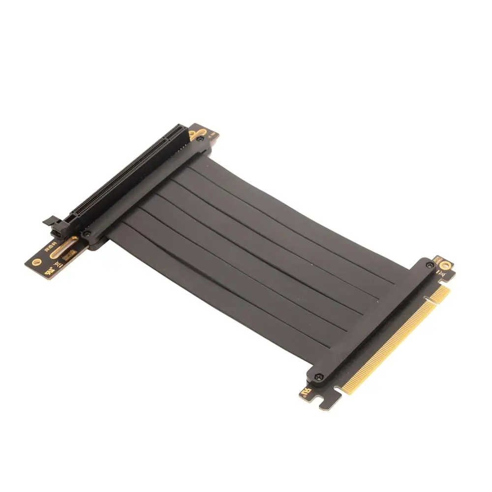 

High speed PC graphics card PCIE 3.0 16x extension cable flexible full speed extension cable vertical link for GPU 1U 2U chassis