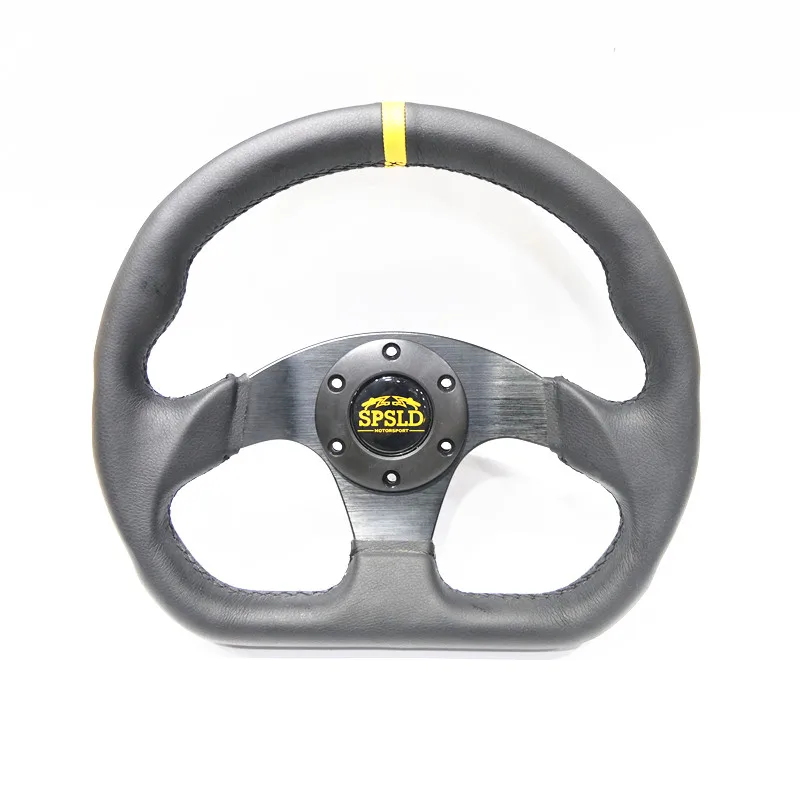 Модифицированное гоночное плоское рулевое колесо SPSLD для дрифта 13 &quot320