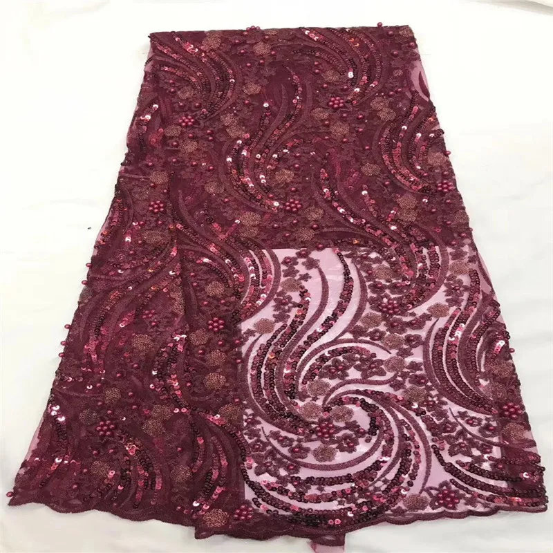 Африканская французская бархатная ткань с кружевом 2019 высокое качество Вышитые
