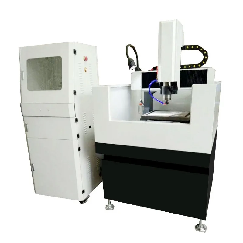 

4040 6060 mini cnc for metal with cast iron frame table