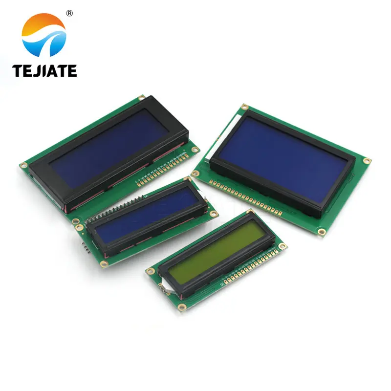 2004A 12864 1602A IIC/I2C 1602 желтый/синий ЖК экран черный свет 16x2 символ модуль дисплея 3 В/5