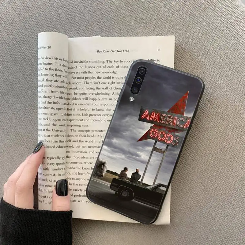 

American Gods movie color sexy Phone Case For Samsung galaxy S 7 8 9 10 20 edge A 6 10 20 30 50 51 70 note 10 plus