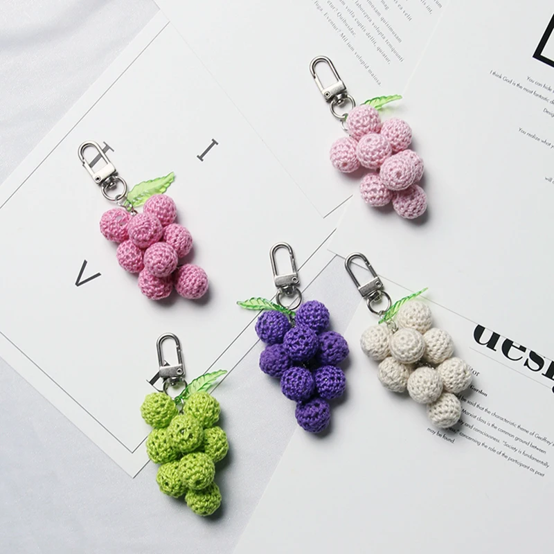Новый милый кулон брелок виноград многоцветные Ювелирные изделия девушка мода