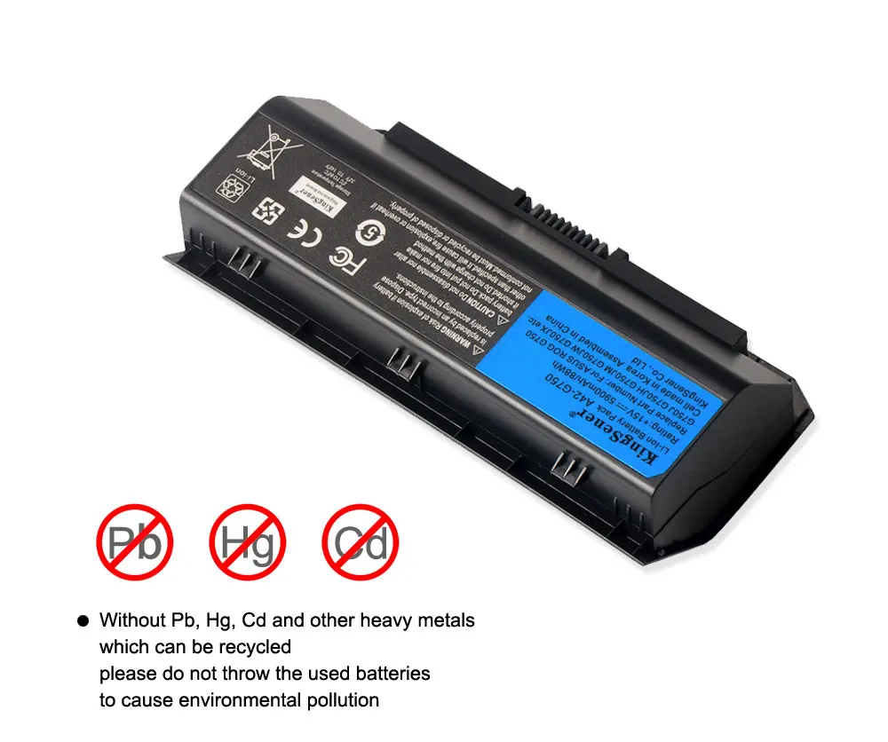 Смартфон Kingsener A42 G750 ROG G750JM G750JS G750J G750JW G750JH G750JX G750JZ Series 15V 88WH 5900 мАч|Аккумуляторы для