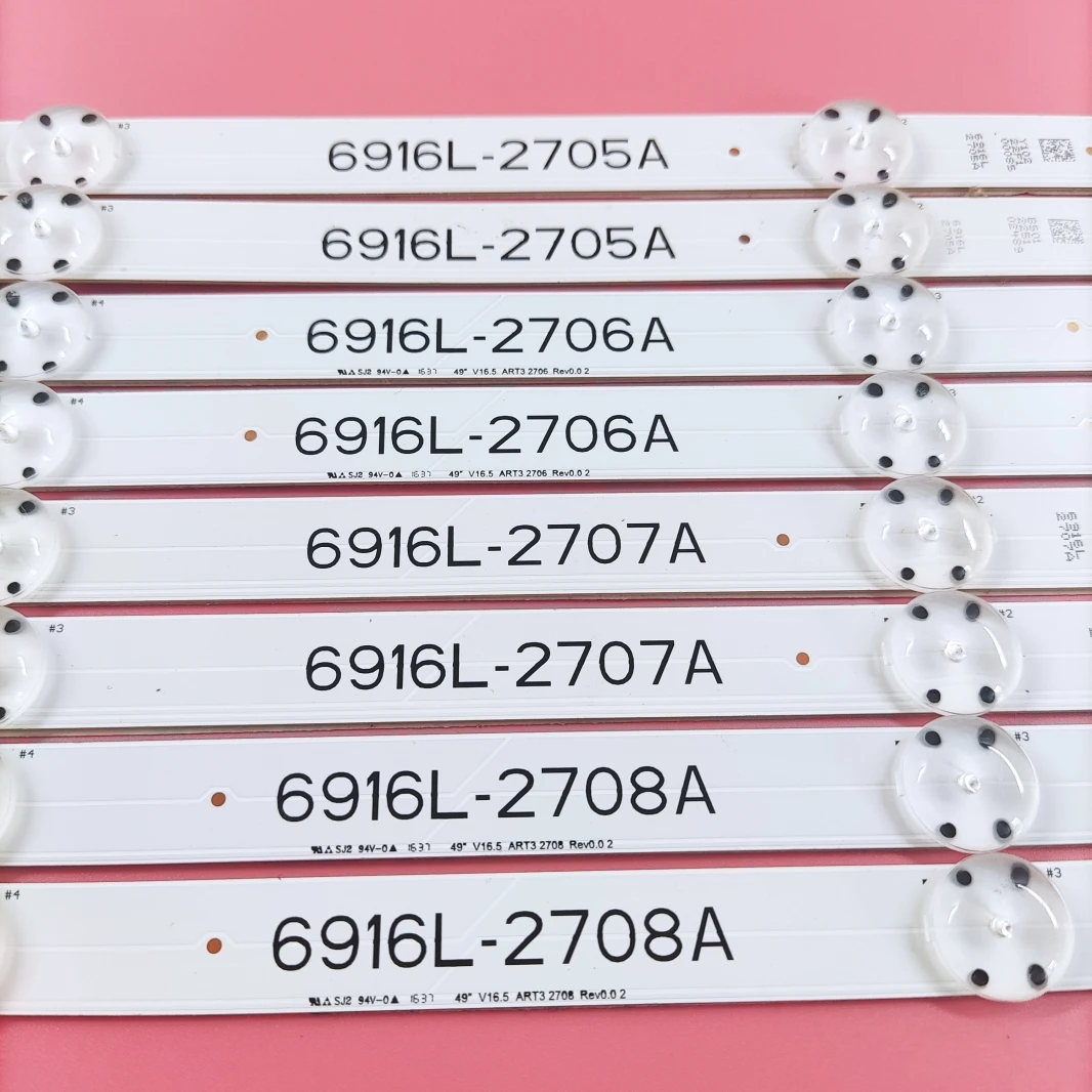 100% новая светодиодный ная подсветка для 49UH6210, 49UH610A, 49UH610T, 49UH610, 49UH617T, 49UH617V, 49UH617Y, 49UH620V, 49UW340C, AGF79047201