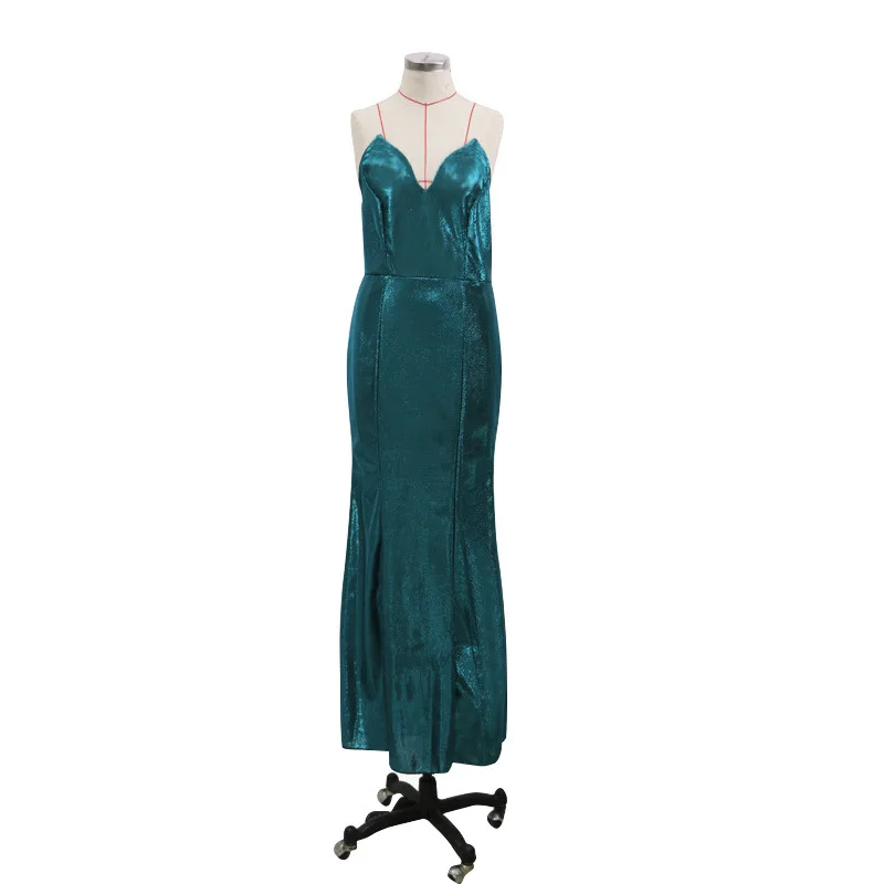 

2021 Sexy fashion Summer Sleeveless Straps Dress Women Dresses Low Chest Backless v Neck Party Dress Evening Dresses