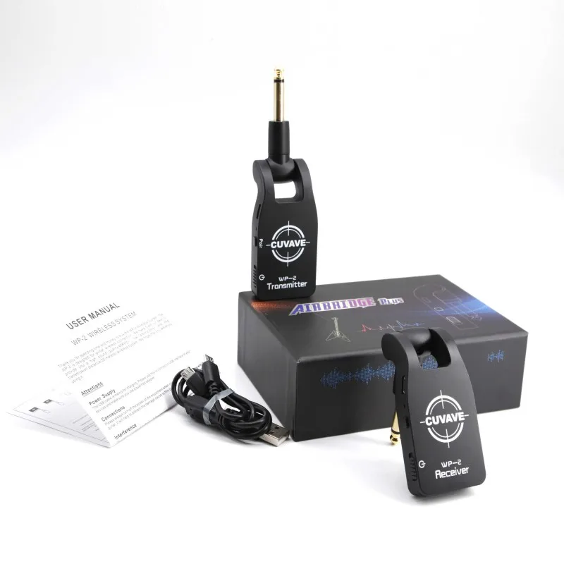 Беспроводная гитарная система UHF приемник-передатчик со встроенным