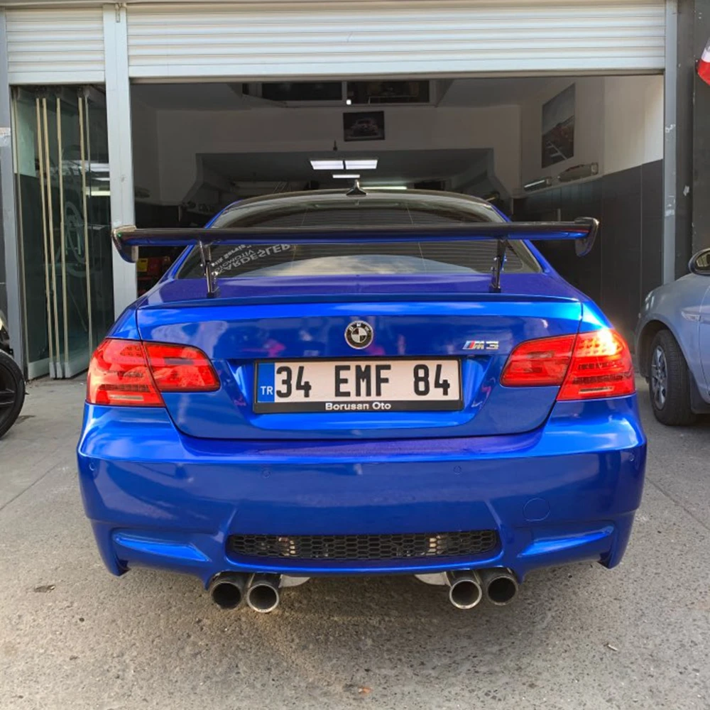 Задний спойлер из углеродного волокна для BMW 1M M3 E82 E87 E90 E92 E93 F30 F10 Revozport Style