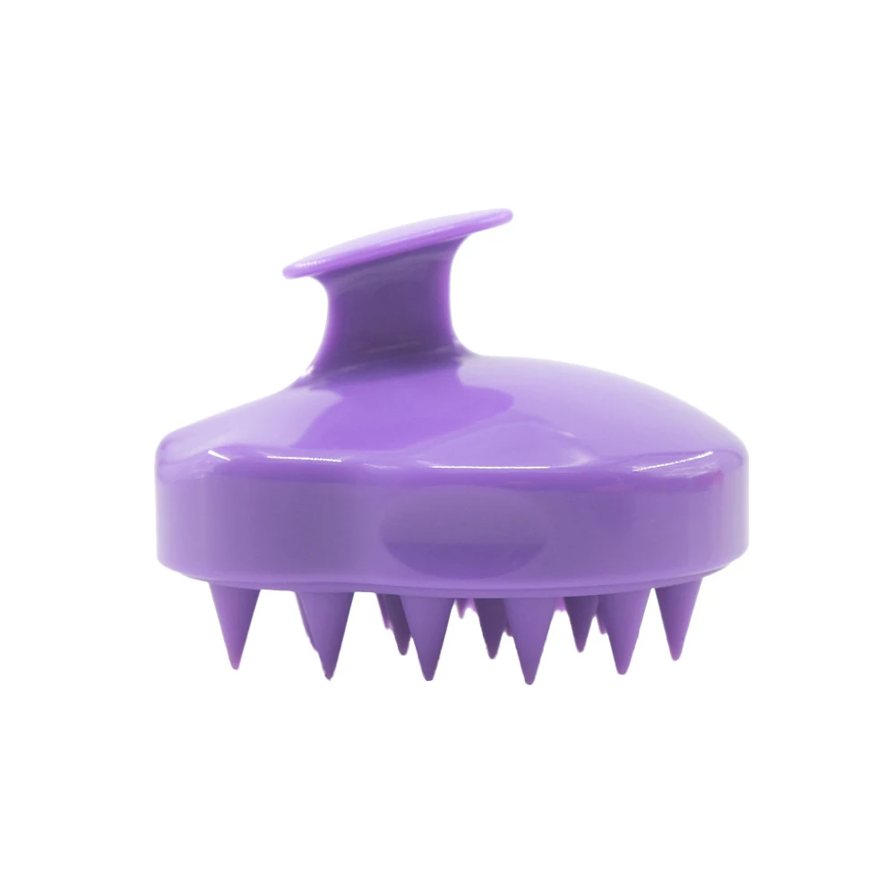 1 шт. удобный шампунь с силиконом щетка для массажа головы расческа мытья волос