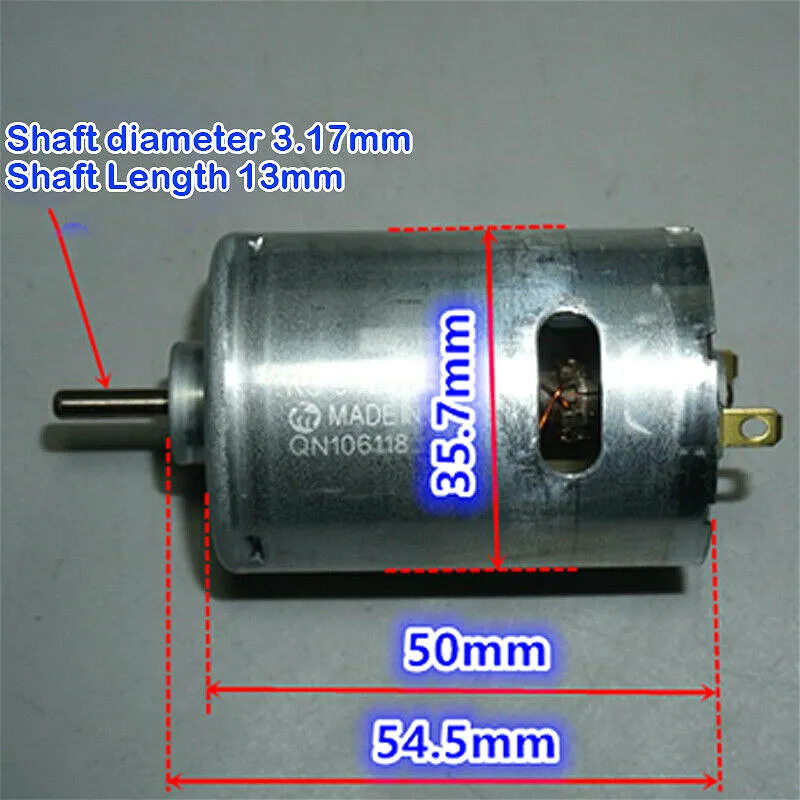 Электродвигатель MABUCHI для садовых работ 5 В 12 постоянного тока 24000 об/мин микро