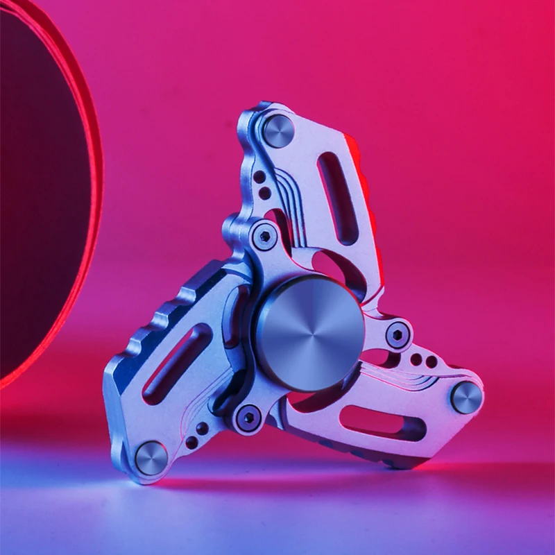 Ручной Спиннер Расширенный Тройник EDC вращающийся ручной перстень ADHD игрушки для