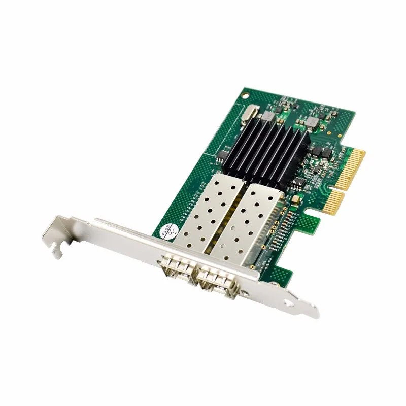 

PCIE Dual Gigabit SFP Fiber 10/100/1000Mbps Ethernet server Server Nic 82576