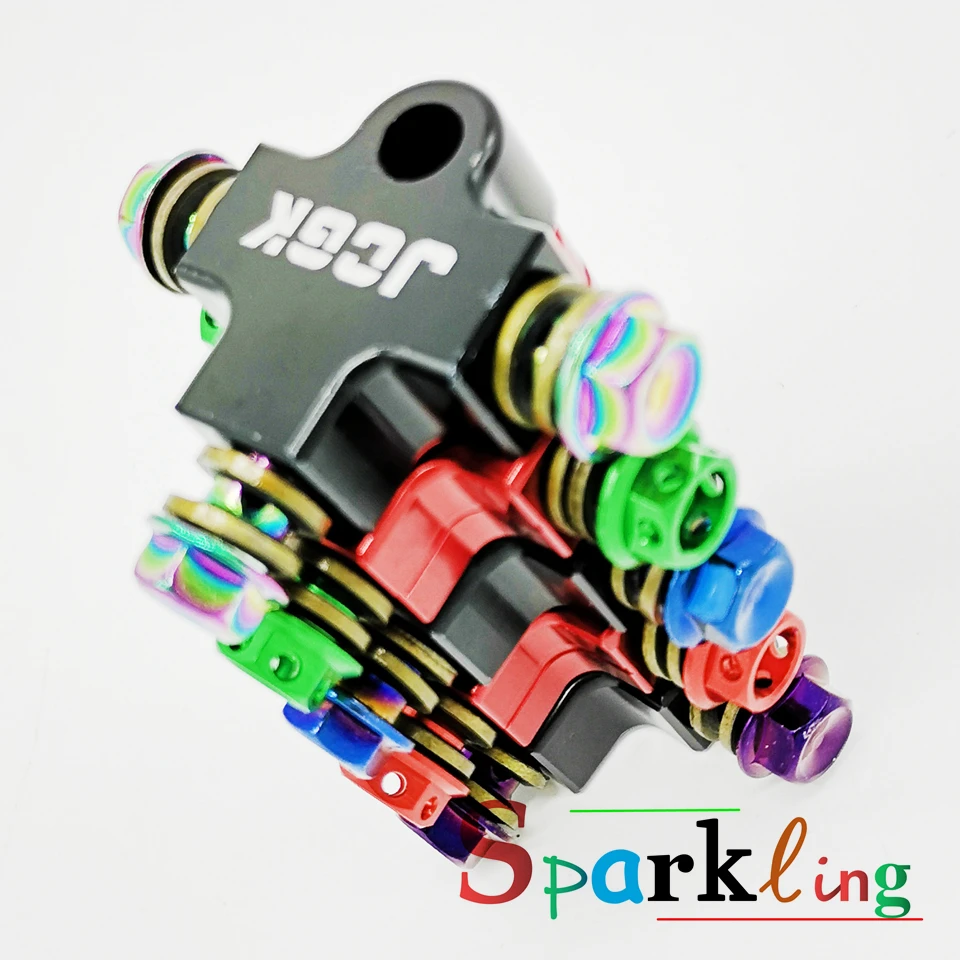 Мотоциклетный Гидравлический тормозной шланг линия CNC труба тройник