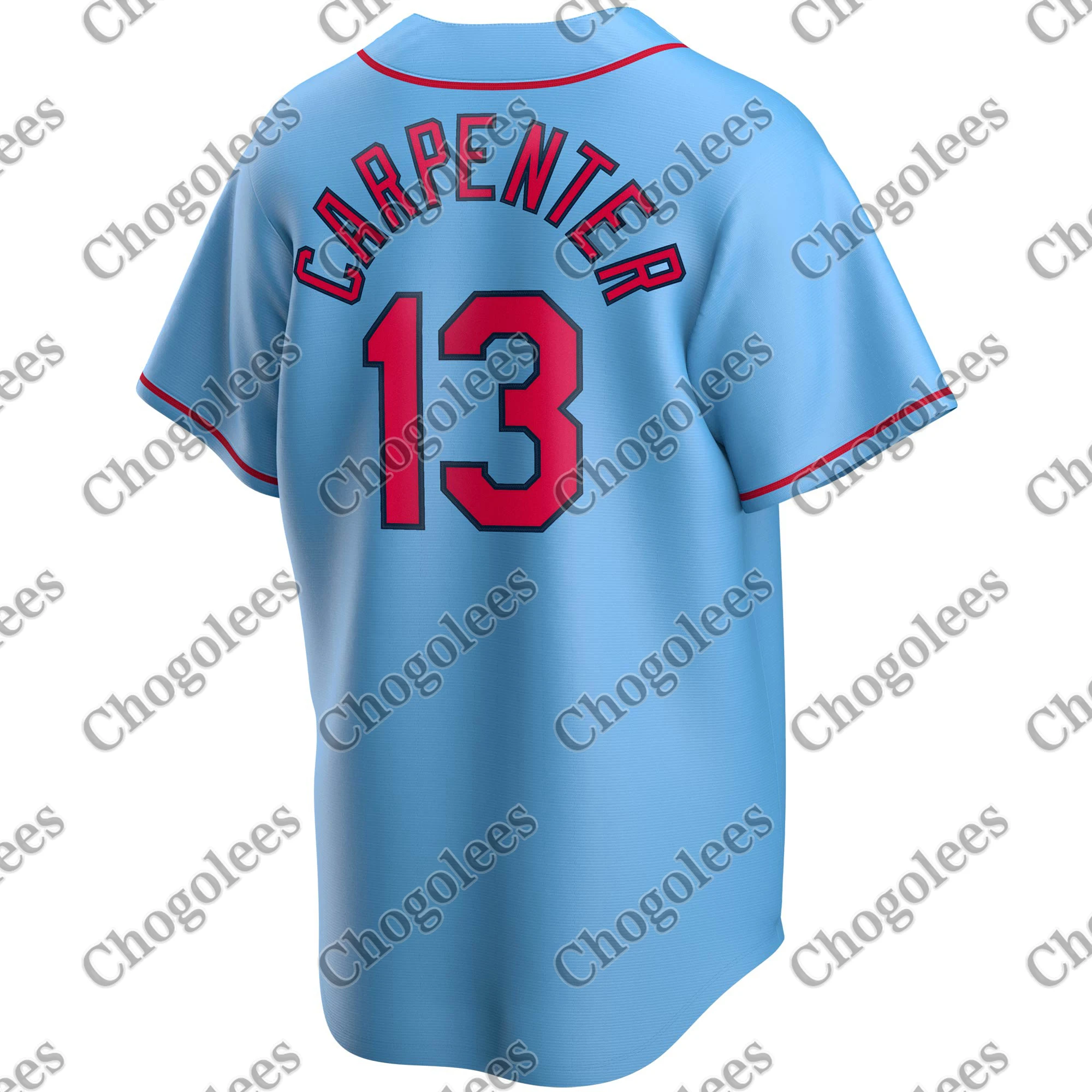 

Baseball Jersey Matt Carpenter St. Louis Alternate 2020 Player Jersey - Light Blue