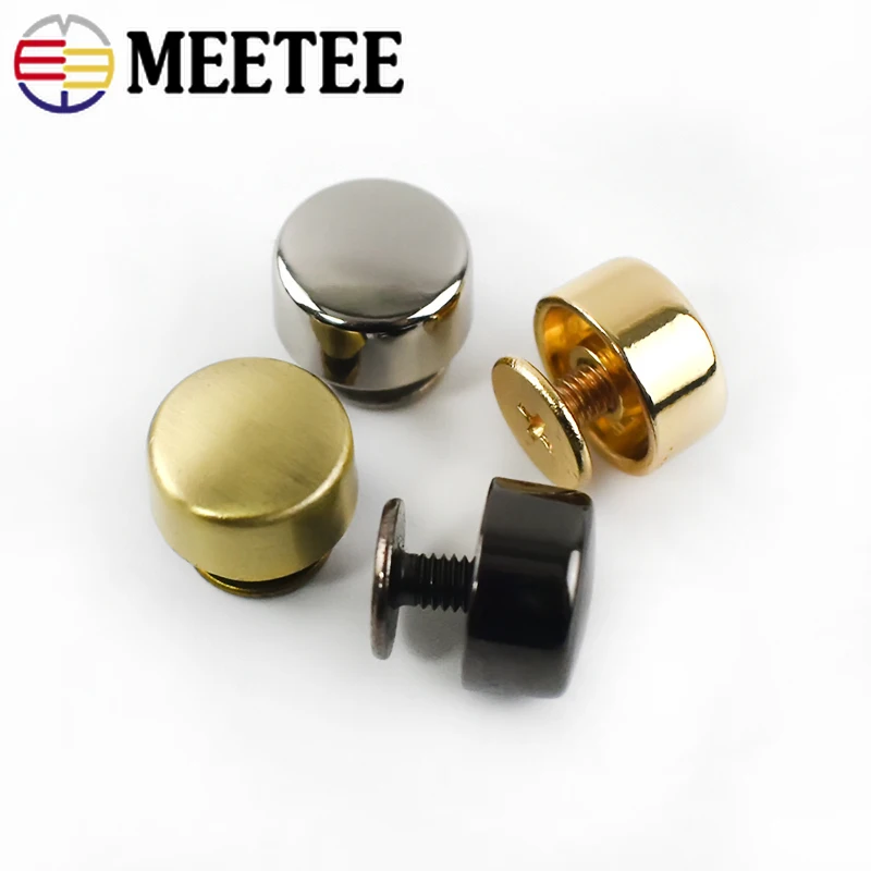 10/20/40/100 шт. круглым носком с заклепками винт материал для изготовления сумок