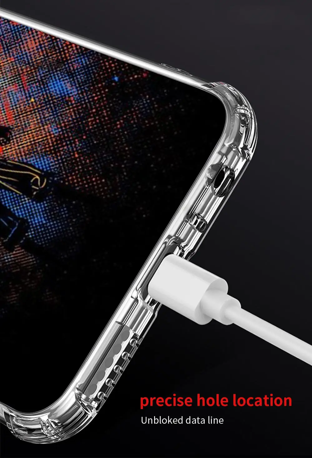 

One Piece Shockproof Airbag Phone Case for Xiaomi Redmi Note 8 8T 9 9S K30 K20 Pro 7 7A 9A 9C Soft TPU Shell Cover