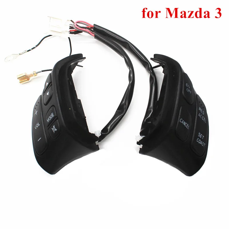 full set of M3 PFTKJCP Горячая кнопка рулевого колеса для Mazda 3 переключатель аудио многофункциональный переключатель рулевого колеса регулятор громкости - Цвет: full set of M3