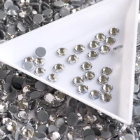ctpa3bi 2058hf crystal glass rhinestones hot melt adhesive strass jewelry making diamond stones for garment dancing dress