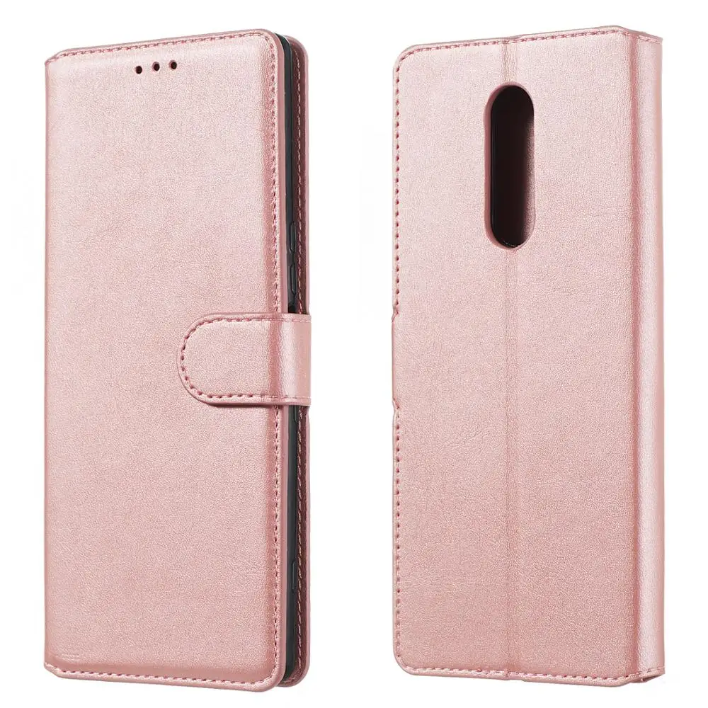 Coque XZ1 XZ2 XZ3 XZ4 Модный чехол бумажник с Откидывающейся Крышкой кожаный для SONY