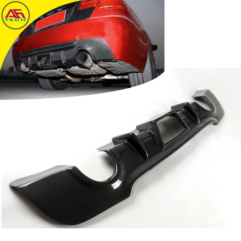 

Углеродное волокно E92 M-tech задний бампер крышка для подбородка Автомобильный задний диффузор Автомобильная задняя крышка для BMW 3 серии E92 ...