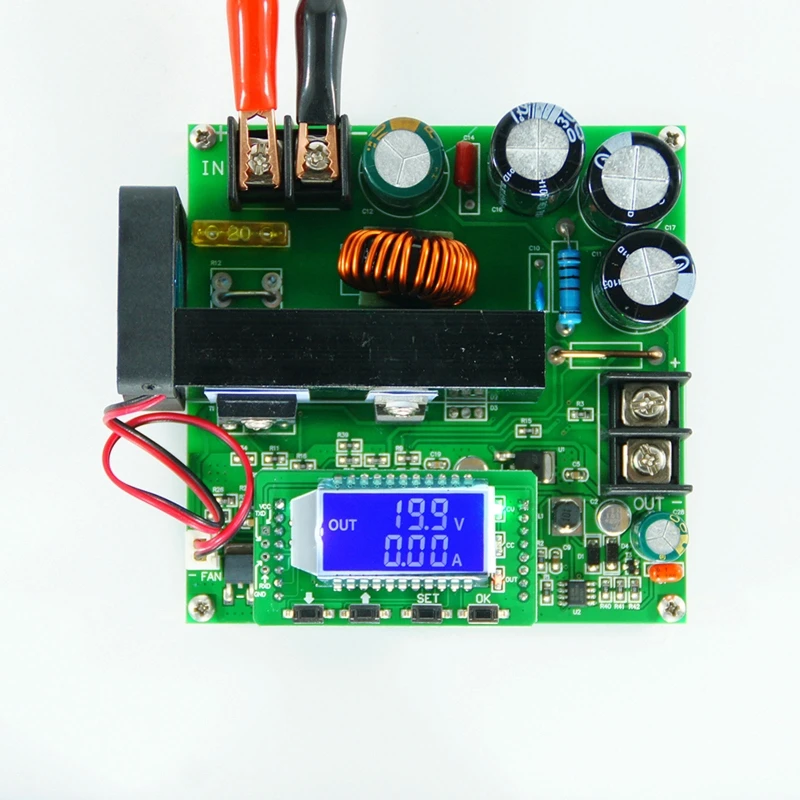 900W 15A CC CV CNC Boost Module 8-60V to 10-120V DC Converter High Precise Voltage Transformer | Обустройство дома