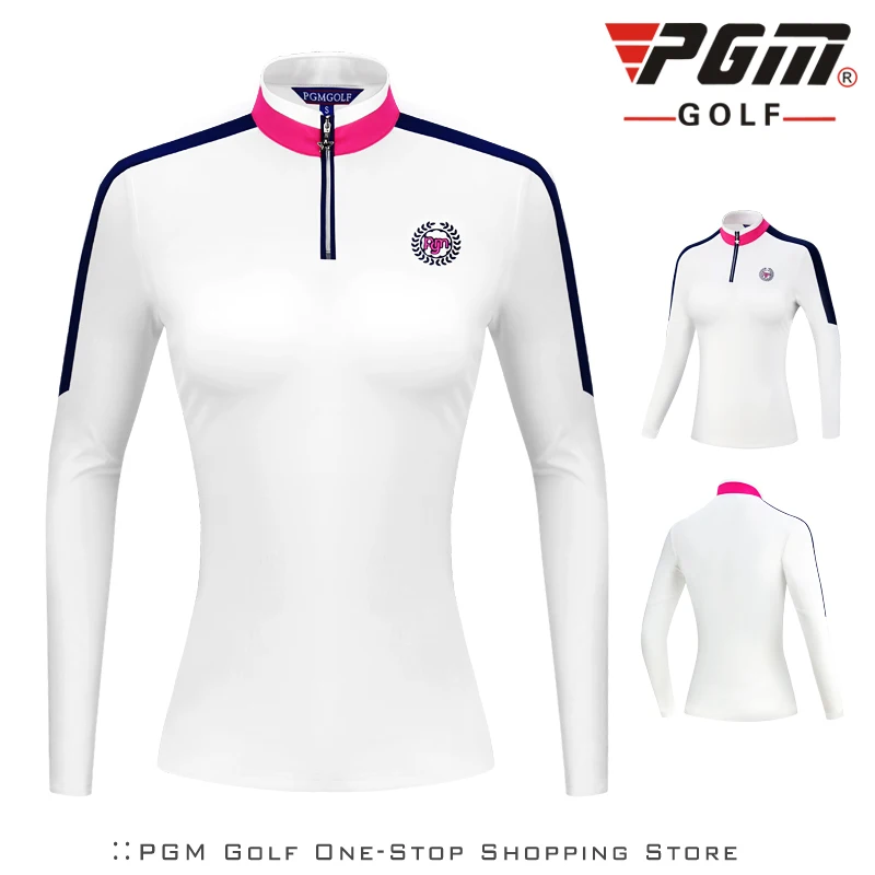 Спортивная одежда для женщин весна-осень рубашки гольфа с длинным рукавом