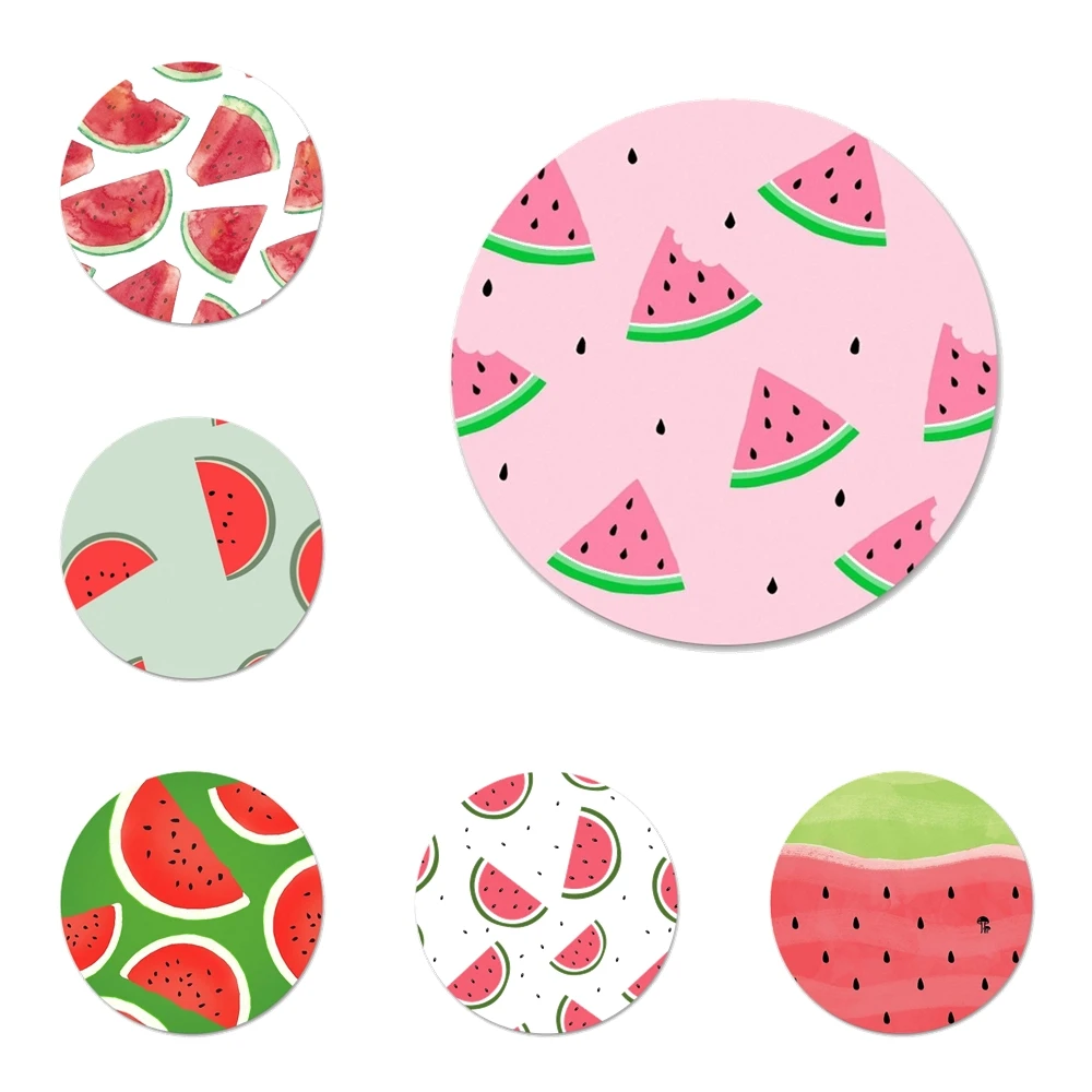 58 мм милое платье с принтом арбуз значок брошь заколка аксессуары для одежды