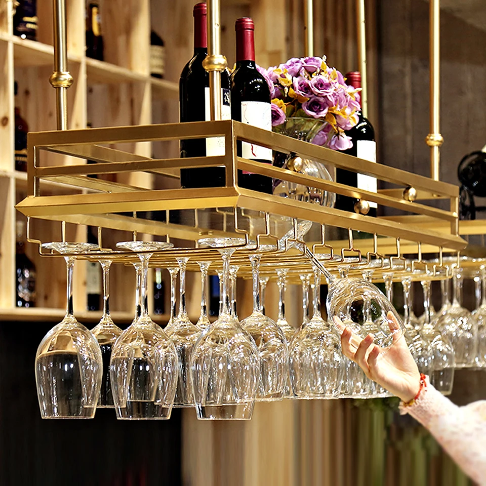 Подвесной Стеллаж Из Нержавеющей Стали Для Хранения Винных Бокалов стойка для