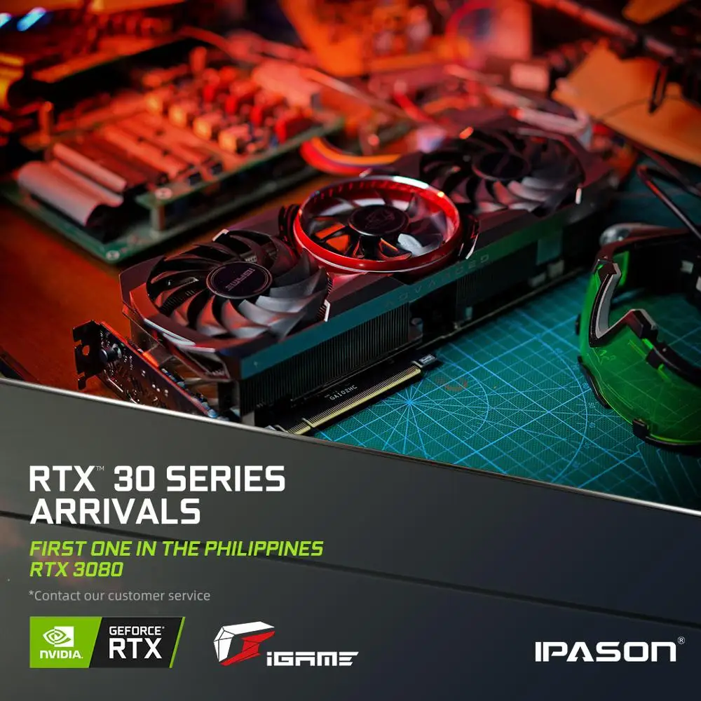 IPASON игровой ПК Intel 10th Gen I7 10700K/I9 10900K/RTX3080/2080TI High End компьютера с игровыми шасси