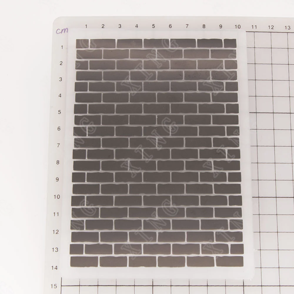 

Explosion 105x150 Brick Wall Background Decoration New 3D Embossed Folders Diy Making Paper Crafts Greeting Card Scrapbooking