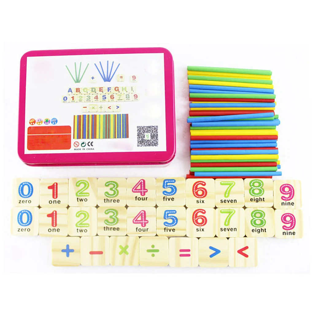 Новая детская ранняя развивающая игрушка деревянная Математическая головоломка