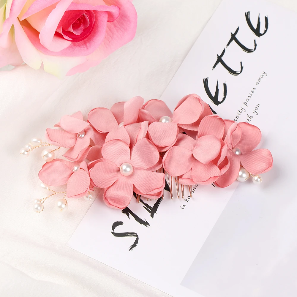 1 шт. заколки для волос с цветами свадебные аксессуары |