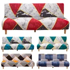 чехол на диван  покрывало на диван диван чехол для дивана Складной чехол для дивана без подлокотников, растягивающийся клетчатый диван-полотенце для дома, спальни, гостиной, домашний декор, 134-местный диван Asiento