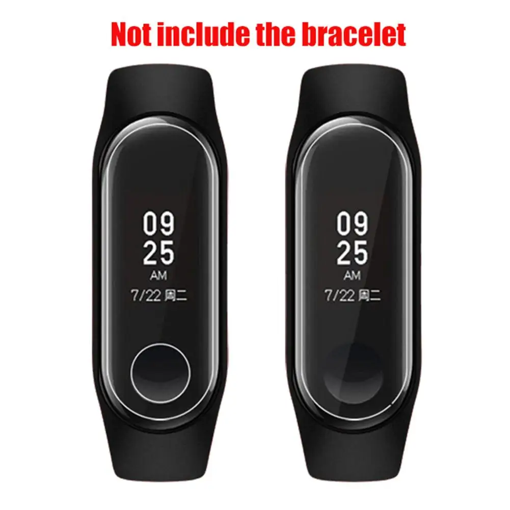 Водонепроницаемая пленка для Mi Band 2/3/4 термополиуретановая Взрывозащищенная
