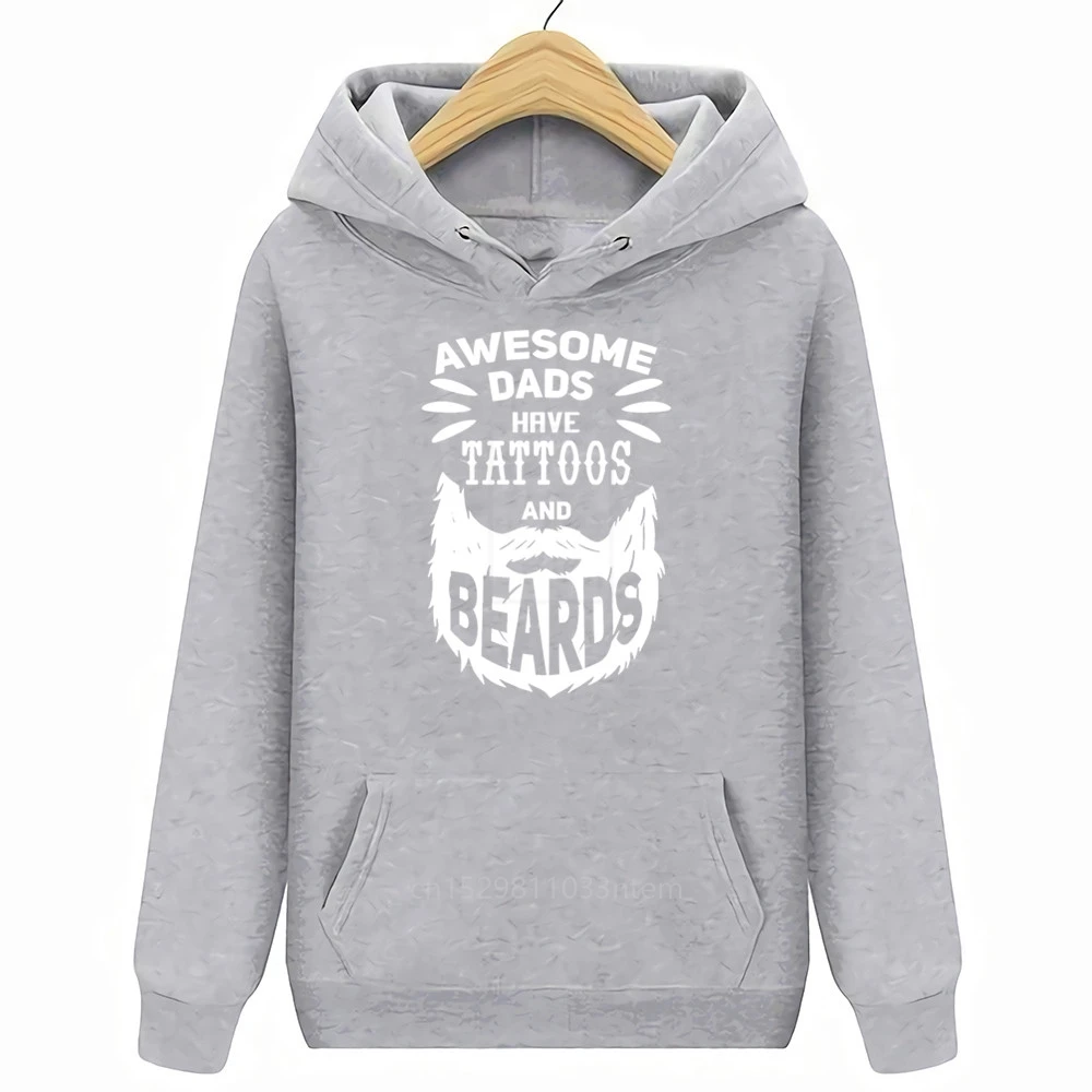 

Awesome Dads Have Tattoos And Beards Fath T Shirt Loose Tee Shirt S XXXXL New Style