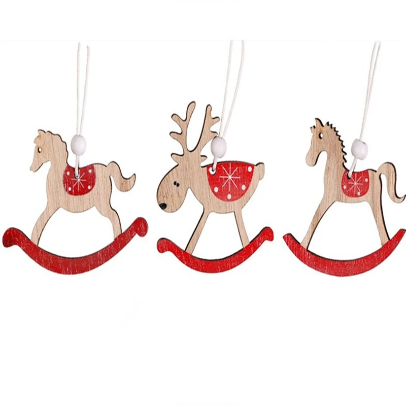 3 шт./упак. креативные подвесные рождественские украшения Рождественская елка