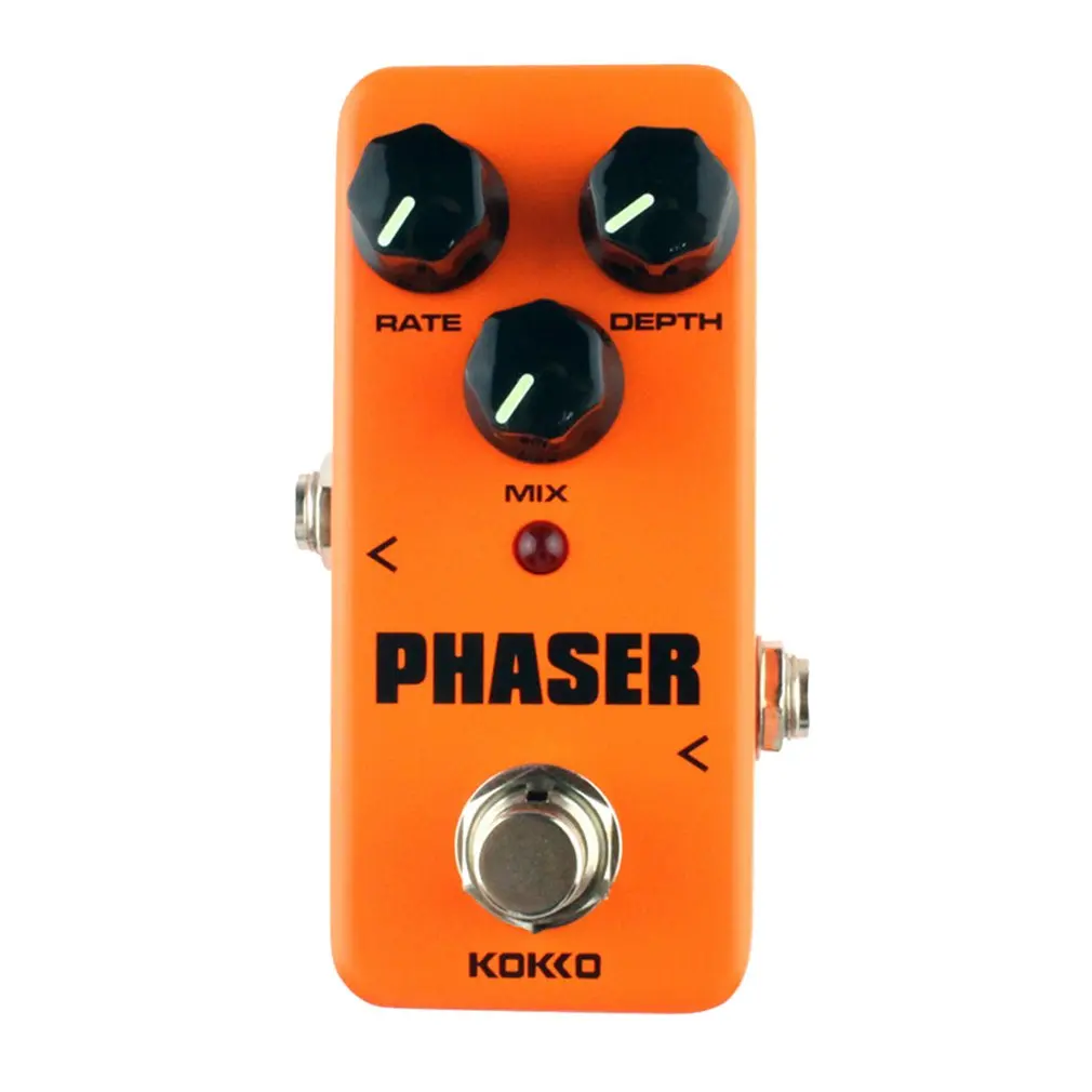 KOKKO FPH2 Phaser Мини педаль эффектов для электрогитары теплый аналоговый фазовый