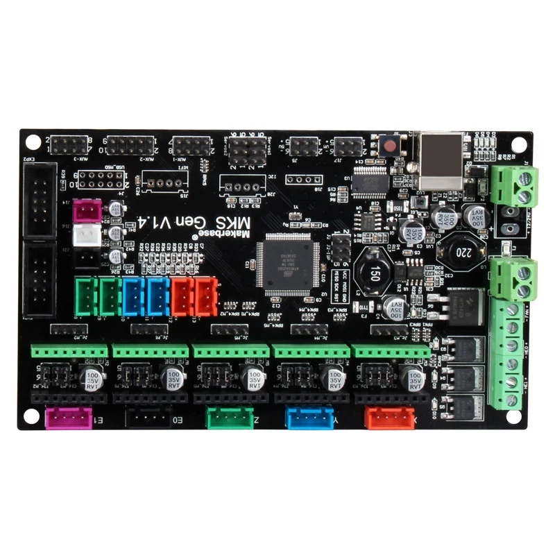 Плата контроллера для 3D принтера MKS Gen V1.4 материнская плата Mega 2560 R3 RepRap Ramps1.4