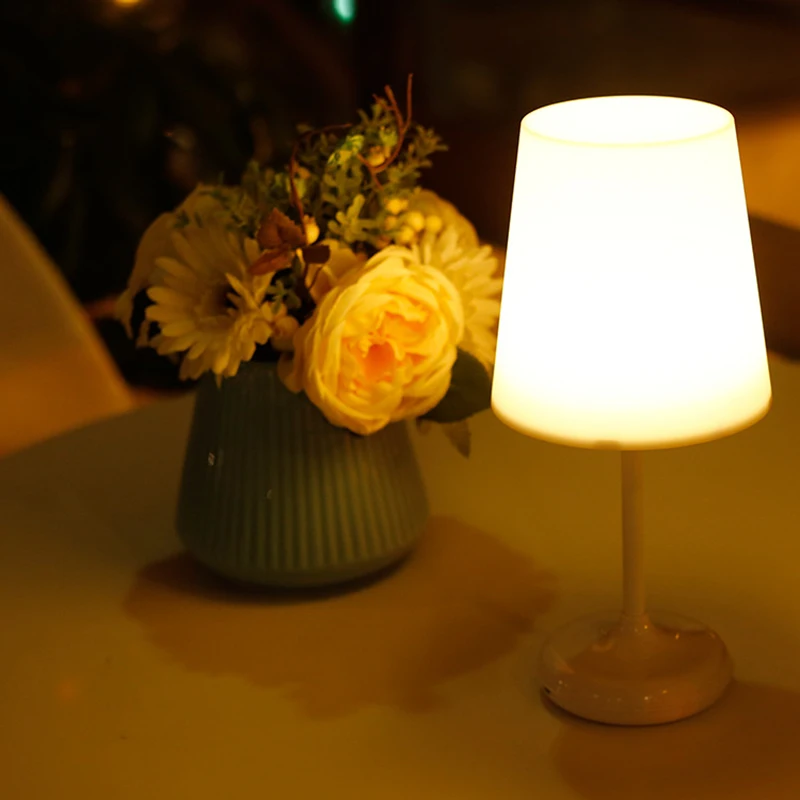 Светодиодный сенсорный Сенсор настольная лампа безопасная диммируемая зарядка