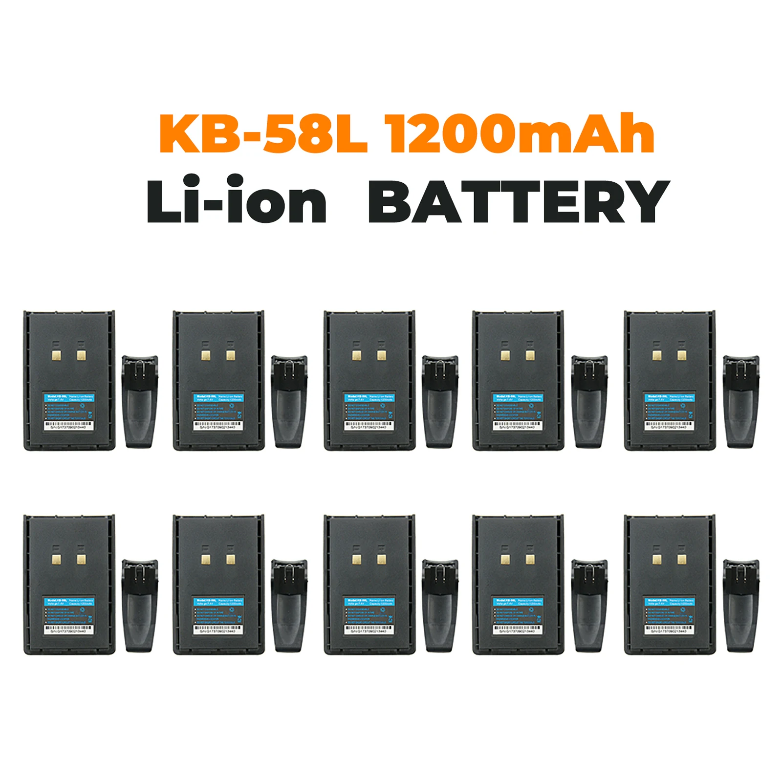 Запасная батарея 10X для KIRISUN PT4200 PT-4200 PT5200 PT-5200 PT558 PT-558 PT558S PT-558S PT668 KB-42A KB58B KB58L