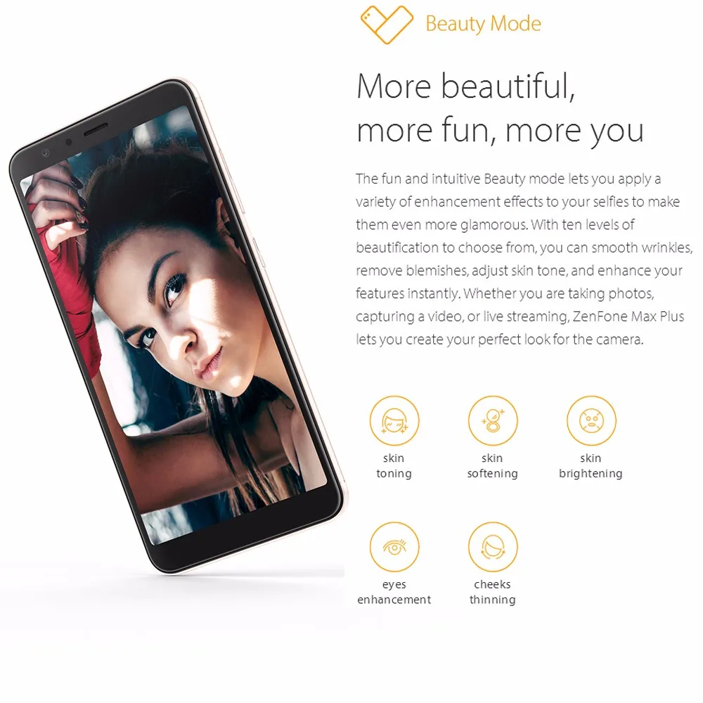 Смартфон ASUS Zenfone Max Plus ZB570TL, четыре ядра, 4 Гб ОЗУ, 64 Гб ПЗУ, 5,7 дюймов, полный экран, 4130 мА/ч, мобильный телефон с отпечатком пальца