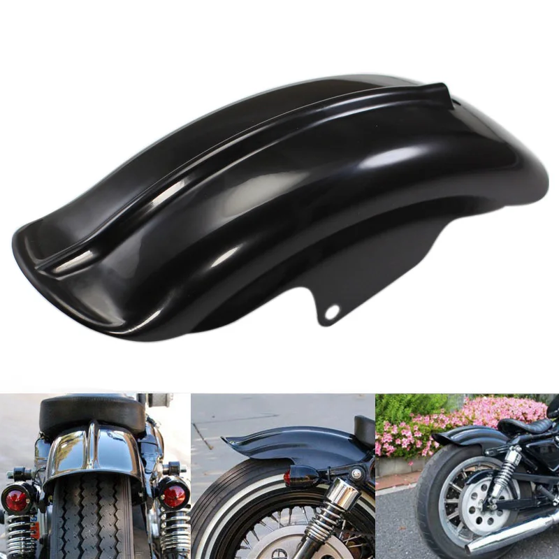 Узкое заднее крыло мотоцикла брызговик для HalruSportster 883 1200 XL Cruiser Chopper Bobber Cafe Racer Custom