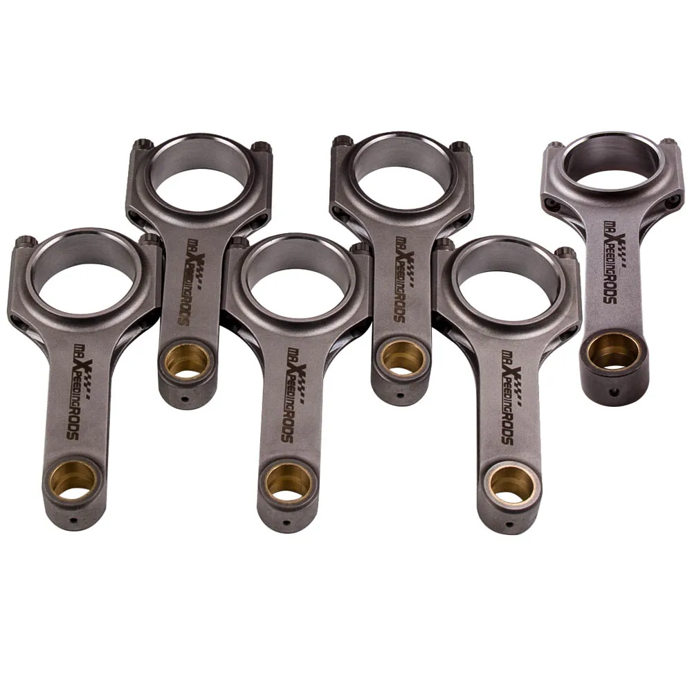 

Connecting Rods+ARP2000 Bolts For BMW E36 3.0L M3 S50 B30 EU model 142mm Forged Conrod Piston Floating Pin Balanced Shot Peened