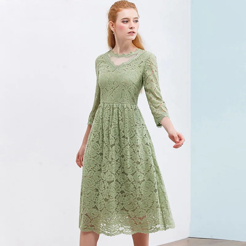 

Women Peter Pan Dress Button Up Elegant dresses for women Long Sleeve Knitted Purple Dress Winter Thick Dresses For Women