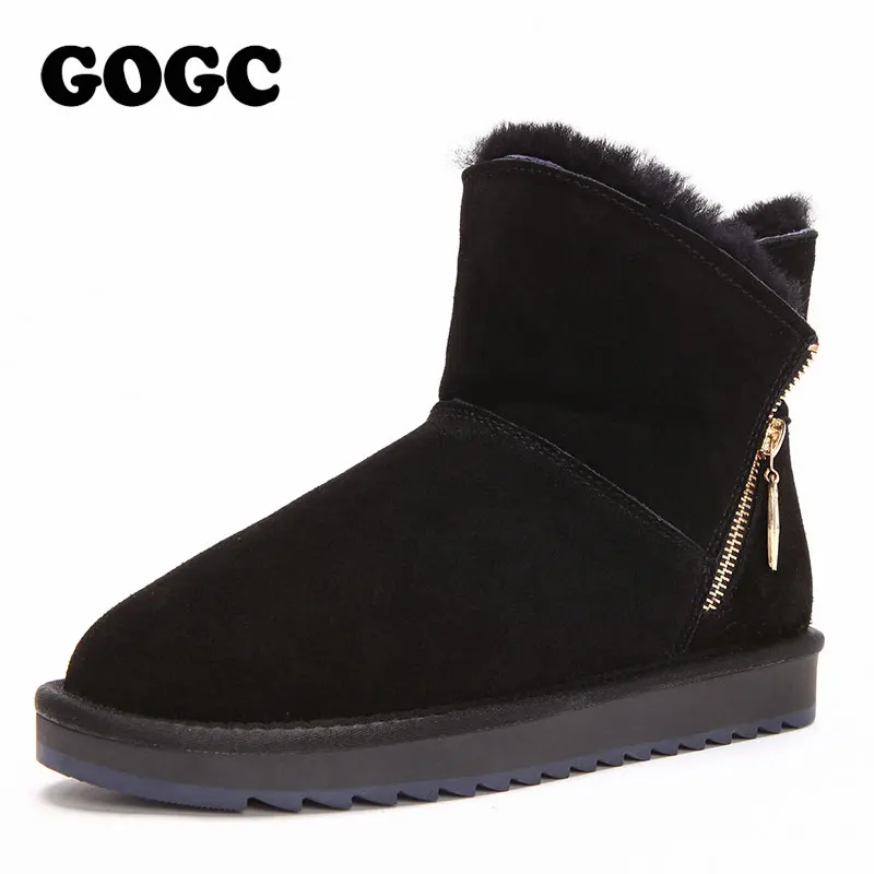 Женские ботильоны из натуральной кожи с мехом G9838|Зимние сапоги| |