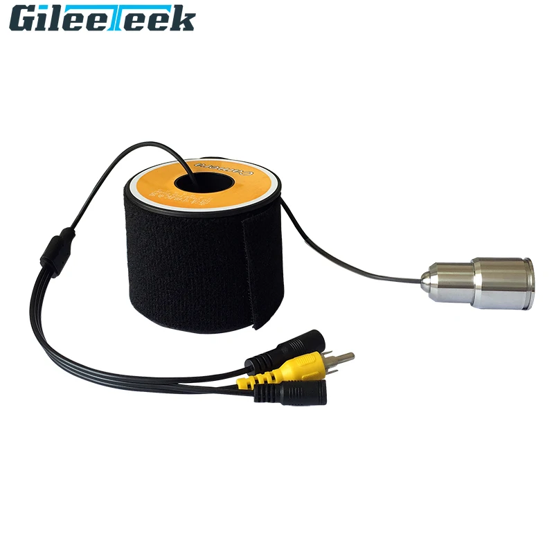 Цена Подводная рыболовная камера, аксессуары для рыбалки в форме рыбы, лодки, подледной рыбалки, кабель 15/30/50 м, 12 светодиодов, ночное видение, вод...