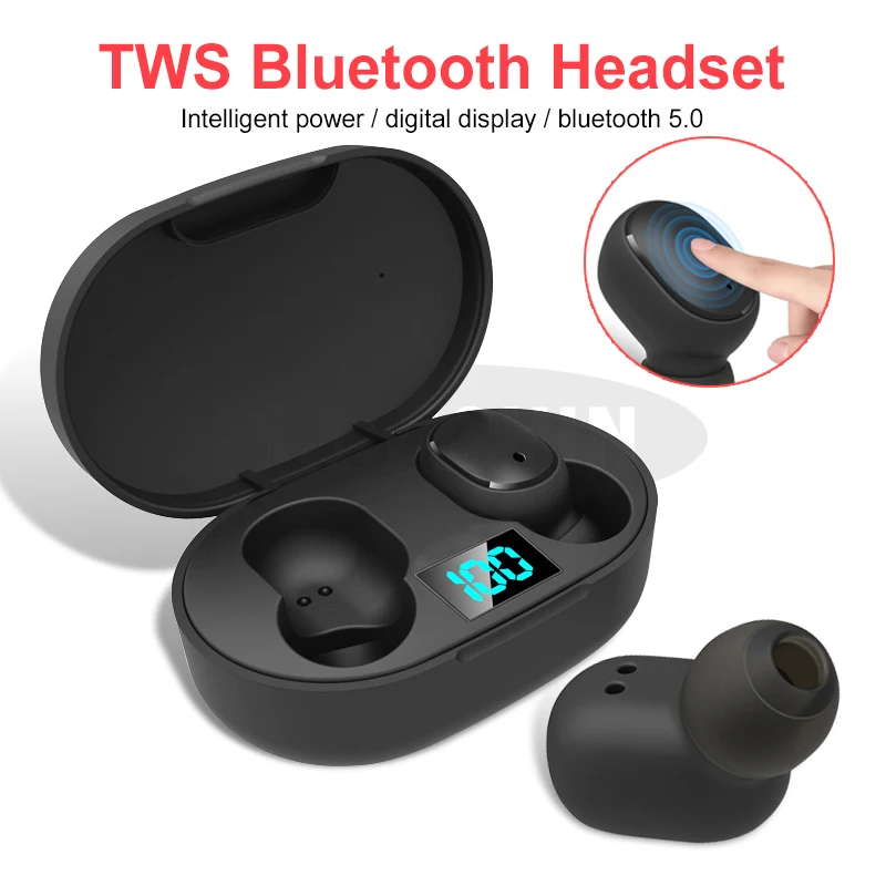 E6S наушники TWS Беспроводные Bluetooth 5 0 мини IPX5 спортивные с микрофоном HIFI Стерео